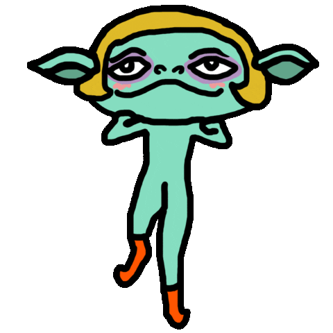 Goblin Happy Dance Sticker