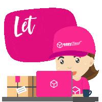 Jnt Let Me Check Sticker by EasyParcel