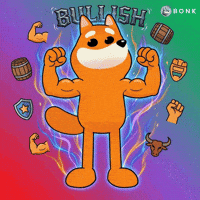 Power Pose Pastel Gradient GIF by BONK