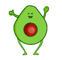 Avocado Keto Sticker