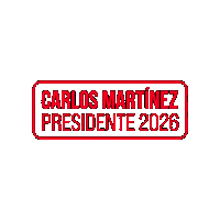 Carlos Martinez Leon Sticker by PSOE Castilla y León