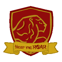 Hear Me Roar Magic World Sticker