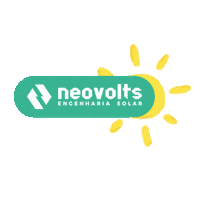 neovolts-solar energia solar solar energy neovolts neovolts solar Sticker