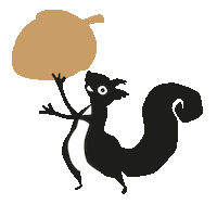 Noottest Sticker by de Notenshop