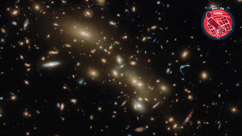 Glowing Deep Space GIF by ESA/Hubble Space Telescope