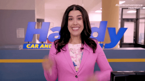 excited nicole power GIF by Kim's Convenience