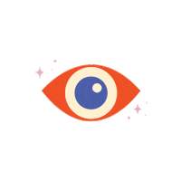 Third Eye Sticker by GravLabs