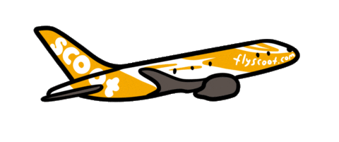 Holiday Plane Sticker by chiara