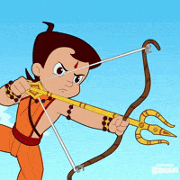 Happy Dussehra Dasara GIF by Chhota Bheem