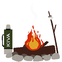 KivaConfections adventure camping camp camino Sticker
