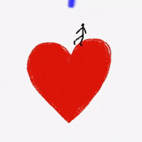 Skip A Beat Heart GIF by Barbara Pozzi