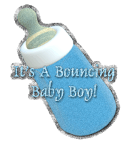 baby boy STICKER