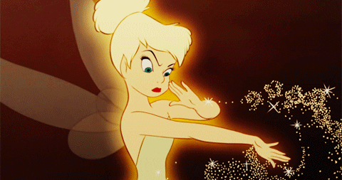 tinker bell sneezing GIF
