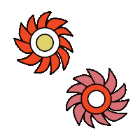 Flower Sticker by BAGGU