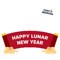 Chinese New Year Dragon Sticker by Sunway University