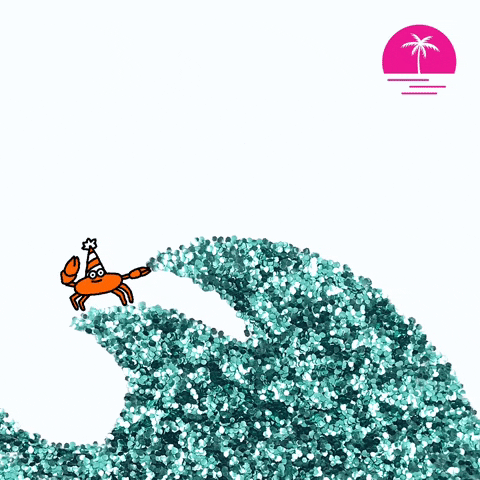 Wave Ocean GIF by Island Glitter