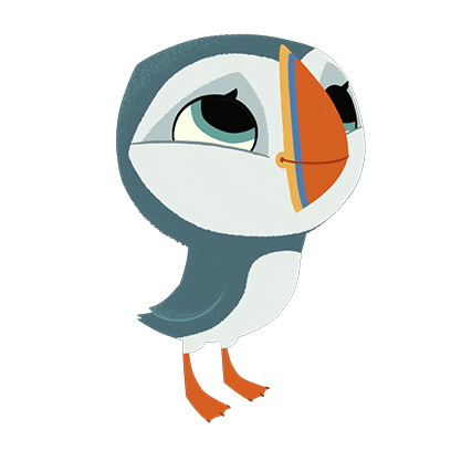 Happy Owl Sticker by Puffin Rock