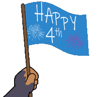 Independence Day Fun Sticker by BoDoggos