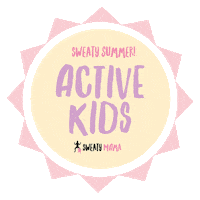 Summer Fitness Sticker by Sweaty Mama