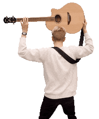 Dance Quitar Sticker by Jovi Nuoret