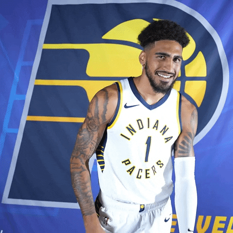 Shocked Excuse Me GIF by Indiana Pacers