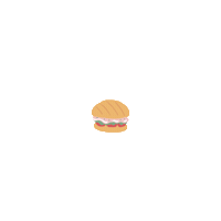 Sandwich Ham Sticker by Coo'ee Italia