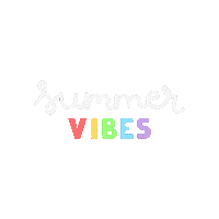 cri_animation summer vibes good vibes summer vibes Sticker