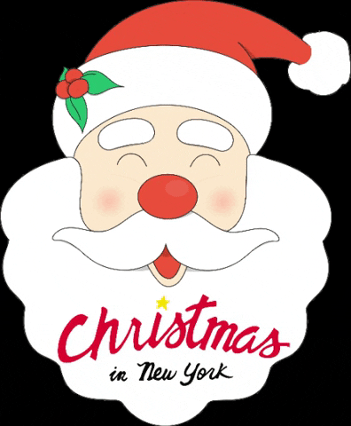 christmasandcity giphygifmaker christmas new york christmas in new york GIF
