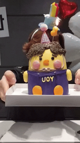 Celebrating Happy Birthday GIF
