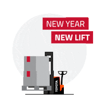 ToyotaMaterialHandling happy team business new year Sticker