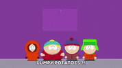 scared eric cartman GIF by South Park 