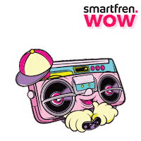 Emoticon Wow Sticker by Smartfren 4G