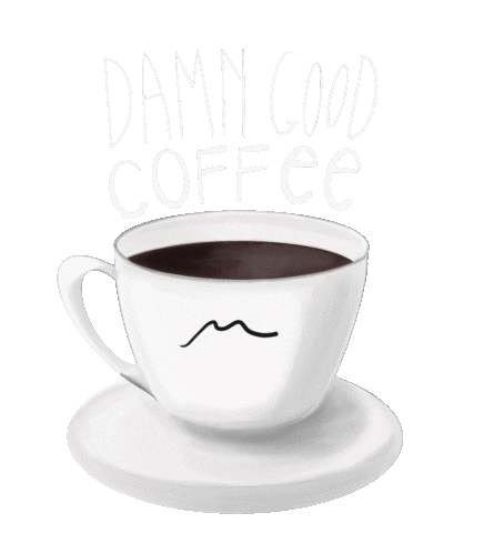 tanyashakulo giphyupload coffee agentcooper damngoodcoffee Sticker