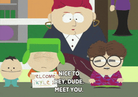 kyle broflovski GIF by South Park 