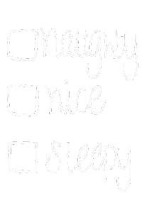 Sleepy Christmas Sticker