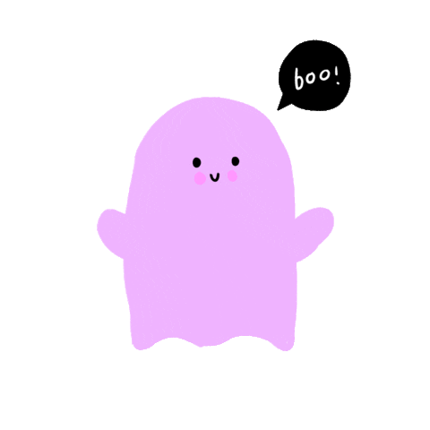 Halloween Ghost Sticker