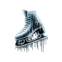 Ice Skate Figure Skater Sticker by adultsskatetoo
