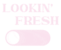 Quote Looking Fresh Sticker by Playdress
