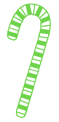 Candy Cane Christmas Sticker by The Children's Place