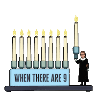 Ruth Bader Ginsburg Jewish Sticker by Creative Courage