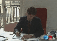 arnaud montebourg archive GIF by franceinfo