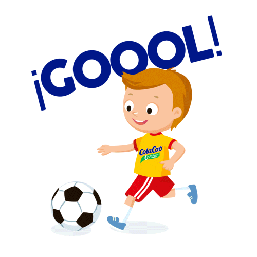Futbol Kids Sticker by Cola Cao