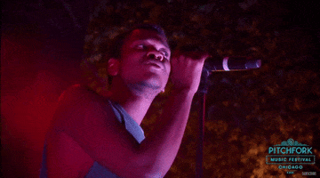 pitchfork music festival shamir GIF by Pitchfork