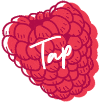 Fruit Tap Sticker by Berries Paradise