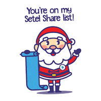 Happy Merry Xmas Sticker by Setel