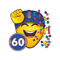 Happy Fun Sticker by The Goodeys