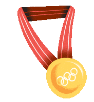 Track And Field Swimming Sticker by jon hanlan