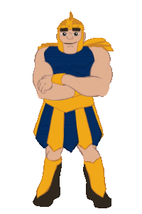 CorbanU strong flex warriors strength Sticker