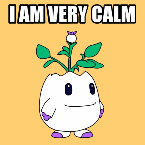 Nervous Stressed Out GIF by Magic Eden