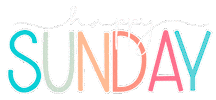 Happy Sunday Day Sticker